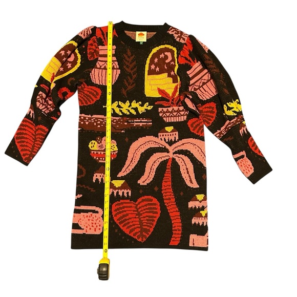 FARM Rio Multicolor Patterned Sweater Cardigan - Picture 15 of 15